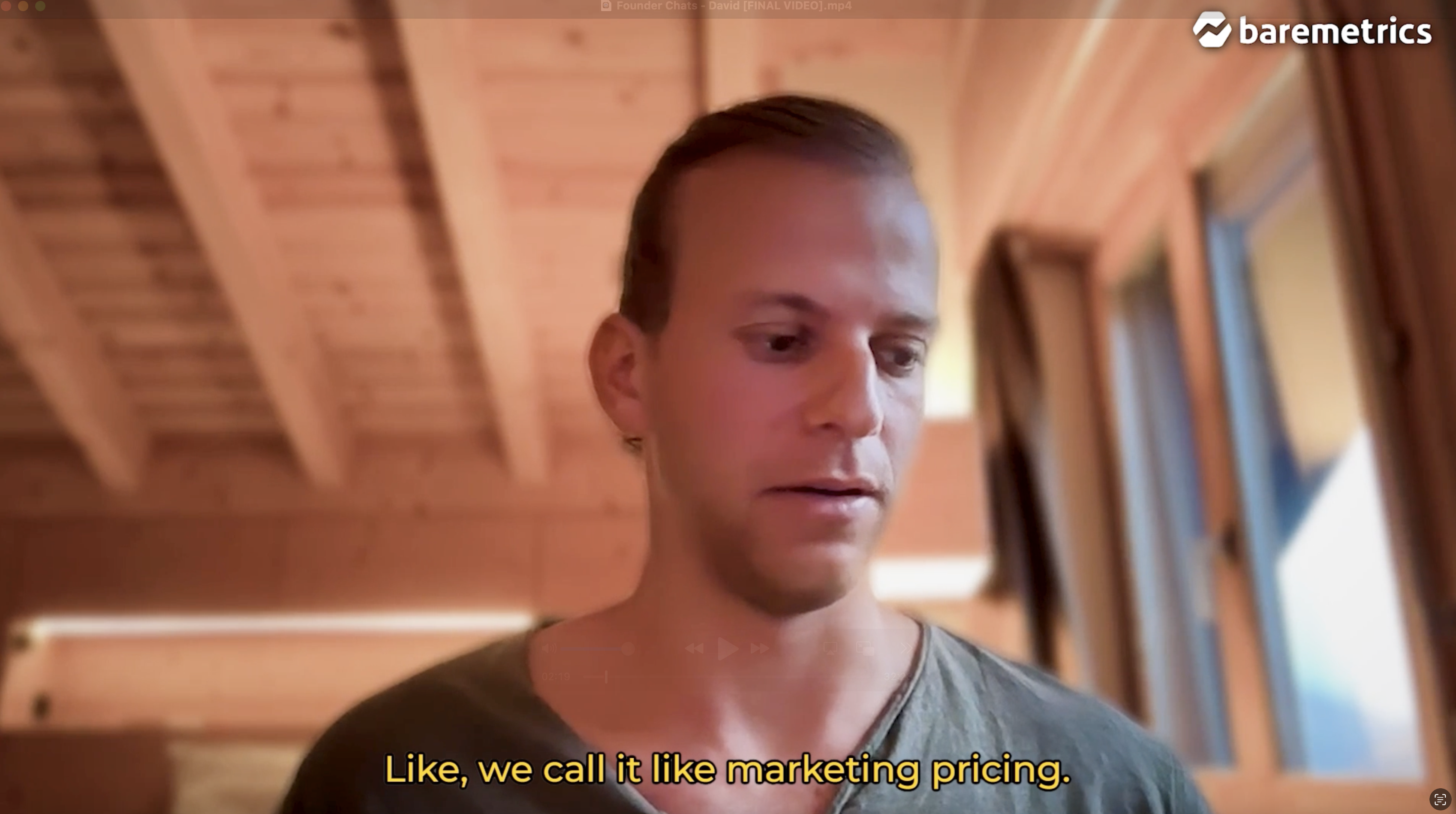 Marketing Your Pricing - Founder Chats David from Submagic