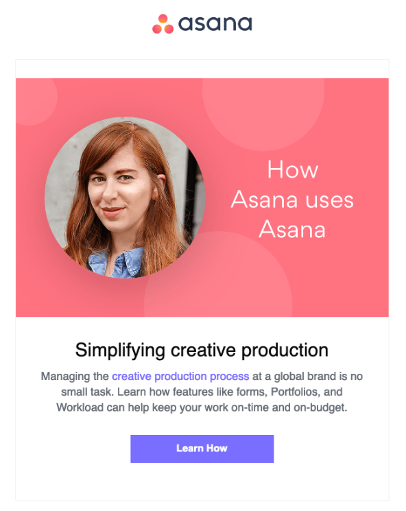 asana onboarding email