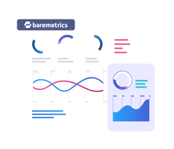 Various Baremetrics graphs