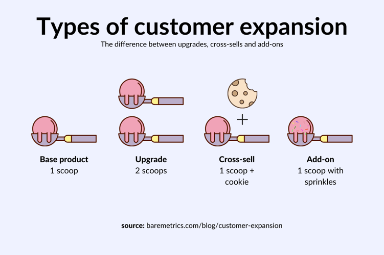 types of customer expansion