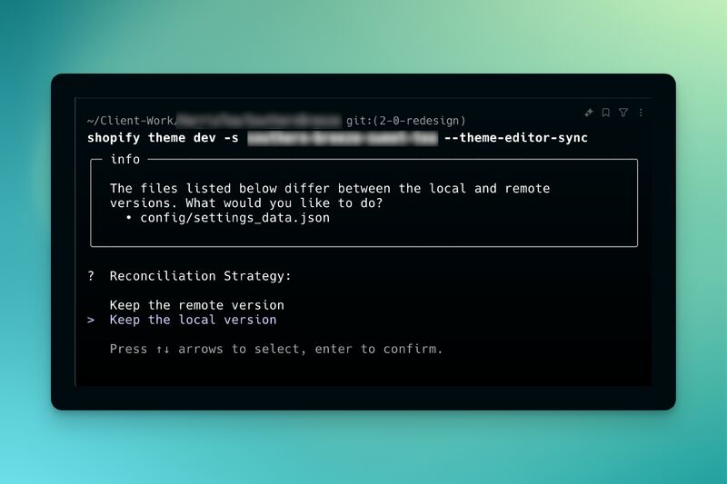 Shopify CLI