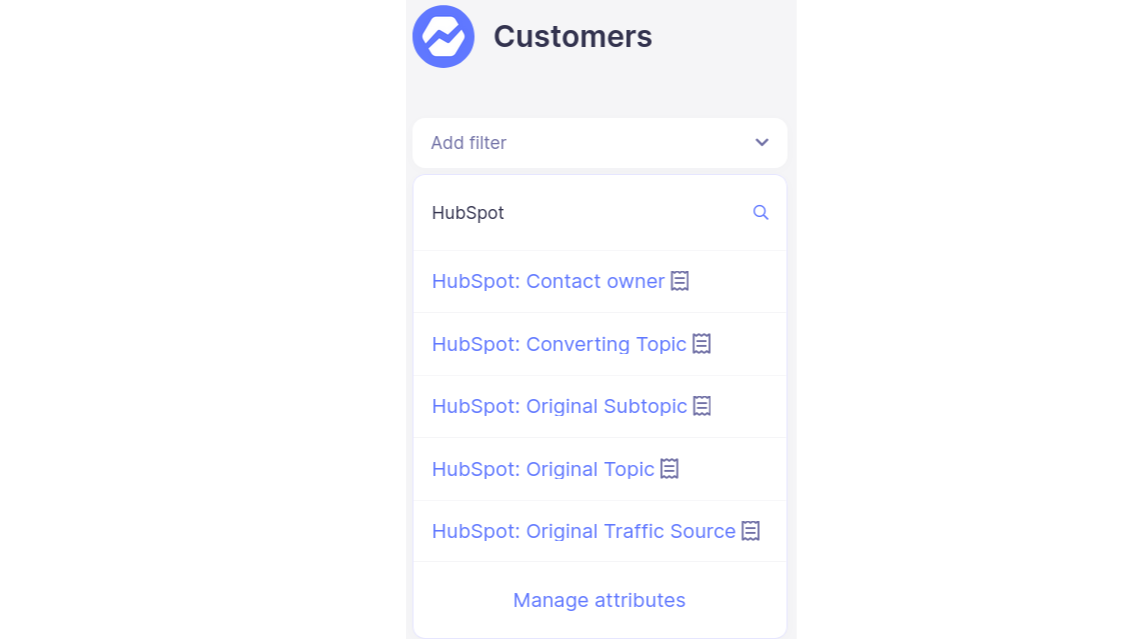 Segmentation Filters